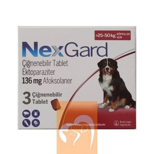 Nexgard  25-50 Köpek Dış Parazit  3 Tablet  SKT:2027