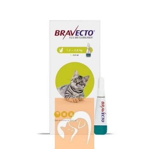 Bravecto Spot-On Kedi 112.5mg (1.2kg-2.8kg) 1 Pipet
